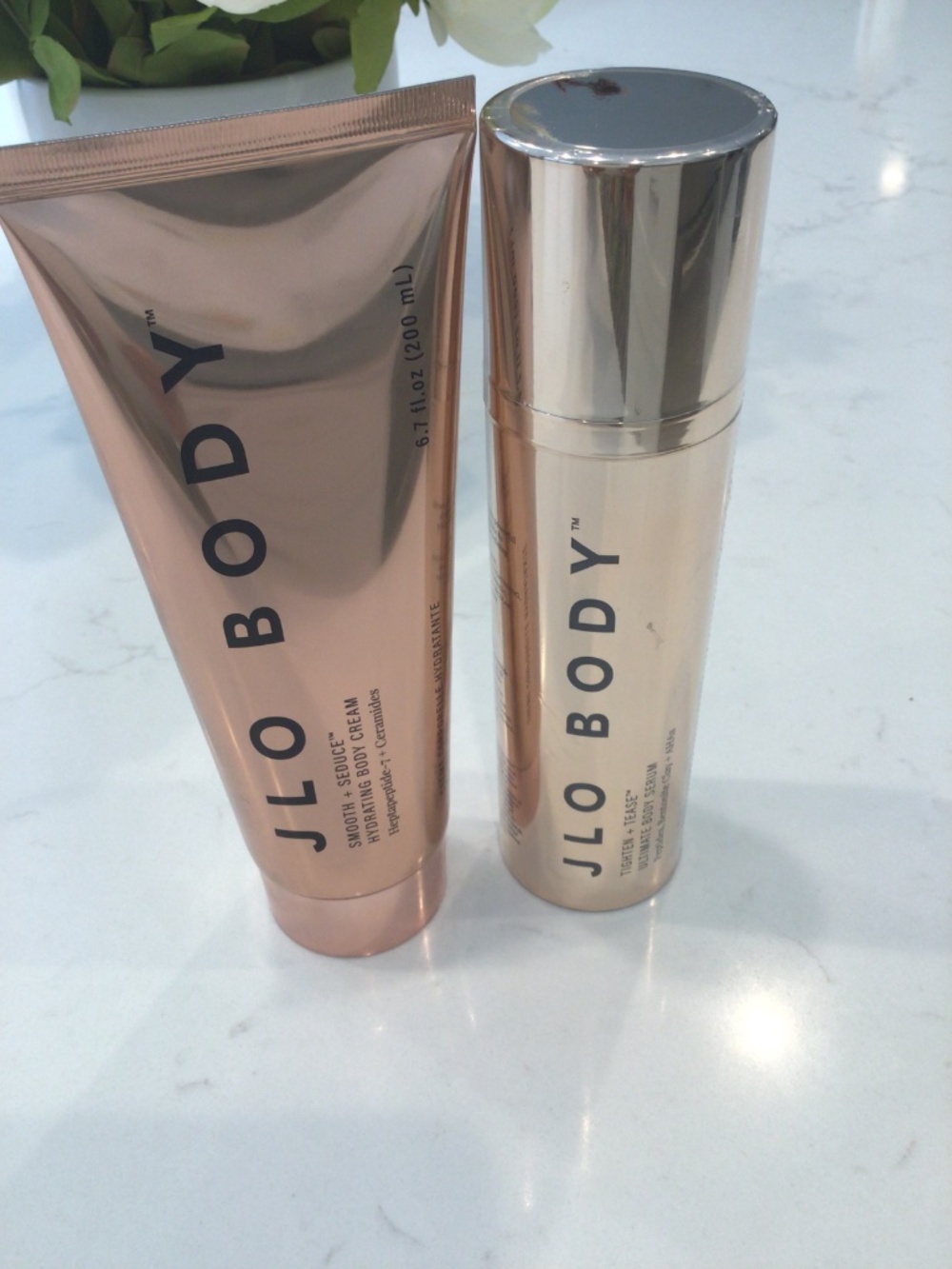 Jlo Body Serum & Hydrating Cream SET